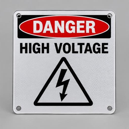 High Voltage Danger Signs